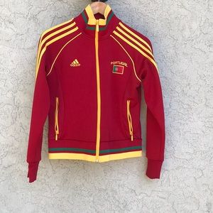 VINTAGE Adidas Portugal Team Soccer Jacket